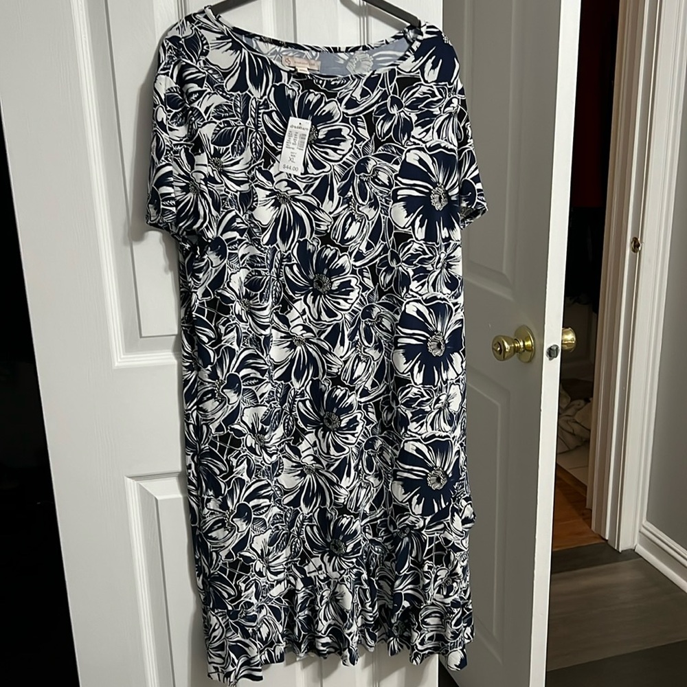 Dress Barn printed floral dress